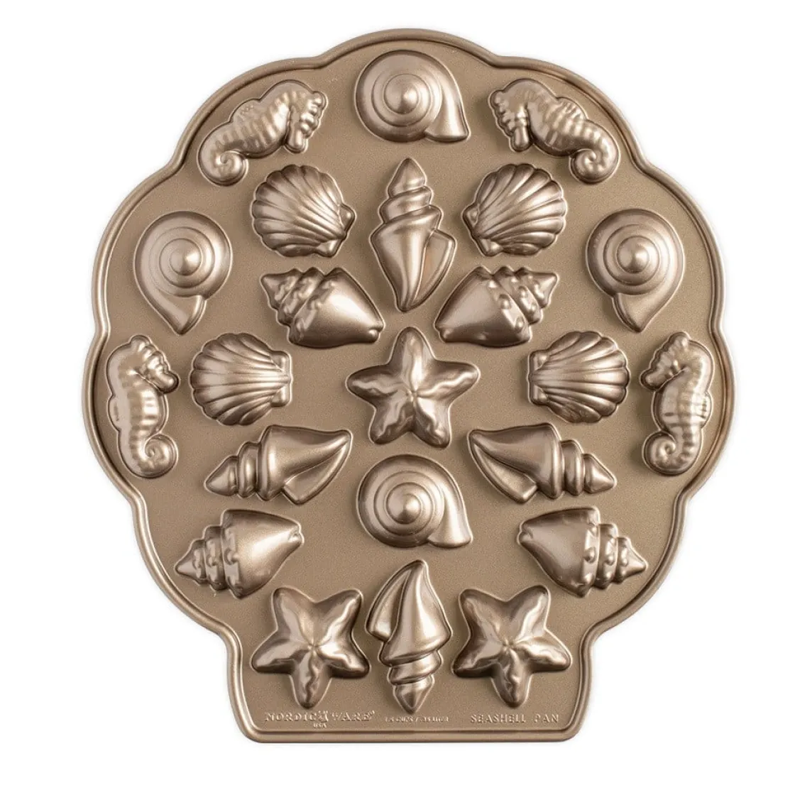 Nordic Ware Zeeschelpen Mini Bakvorm* Speciale Bakvormen