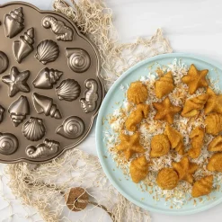 Nordic Ware Zeeschelpen Mini Bakvorm* Speciale Bakvormen