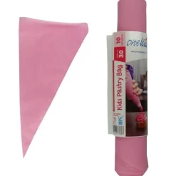 One Way Wegwerp Spuitzak Kids Pastry Roze 10st - 30x17cm* Spuitzakken