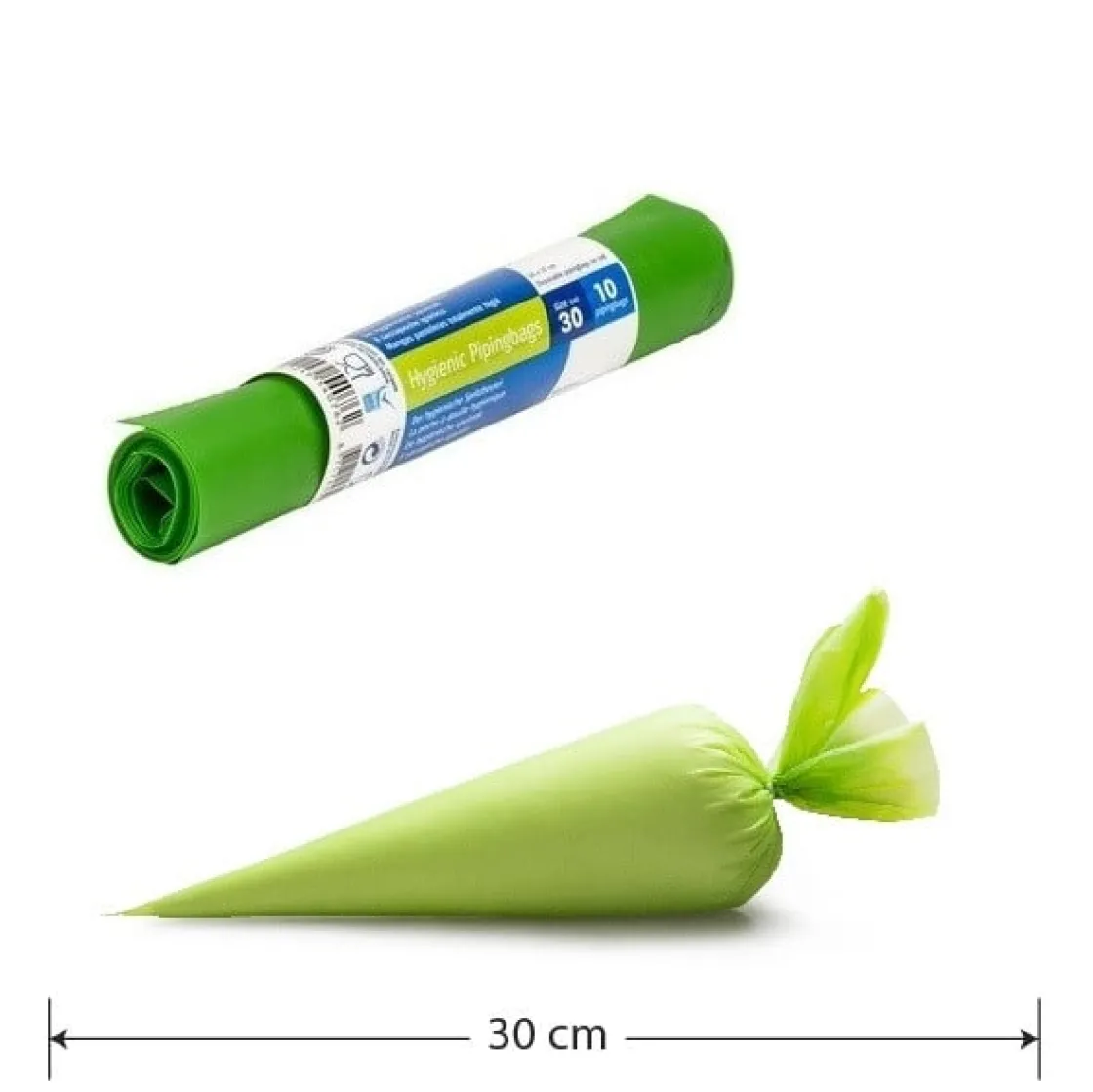 One Way Wegwerp Spuitzak Comfort Green 10st - 30x17cm* Spuitzakken