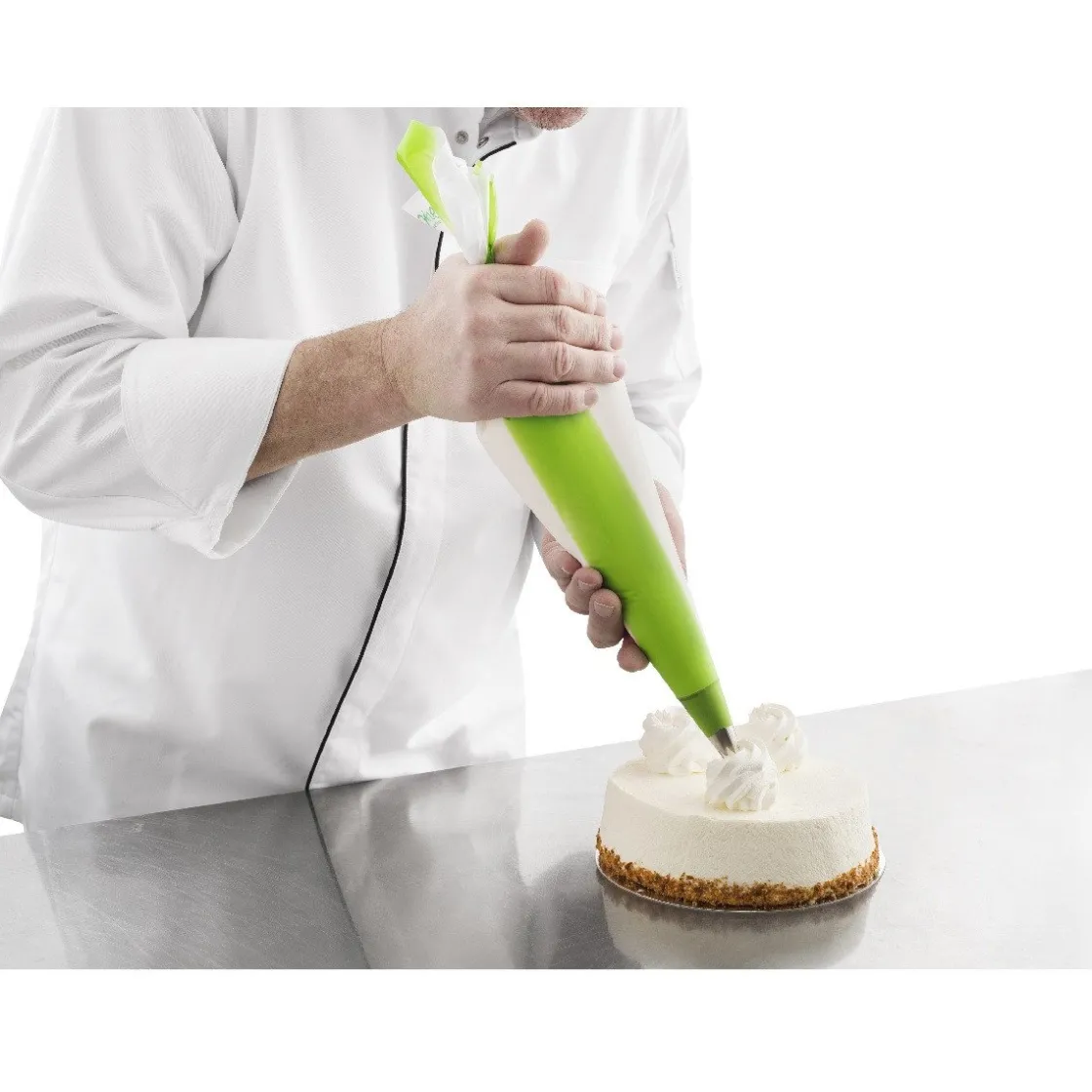 One Way Wegwerp Spuitzak Masterline Green 100st. - 46x26cm* Spuitzakken