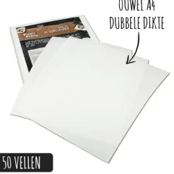 Prints on Pastry Ouwelpapier Dubbel Dik A4-formaat (50 vellen)* Eetbaar Papier