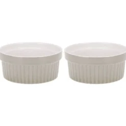 Overig Ovenschaal Porselein (Creme Brulee) Ø11x4,8cm Set/2* Banket En Dessertvormen|Pannen En Schalen