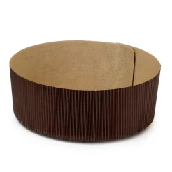 Decora Panettone Bakvorm Laag Ø21x7(h) cm 5 stuks* Bakvormen Papier