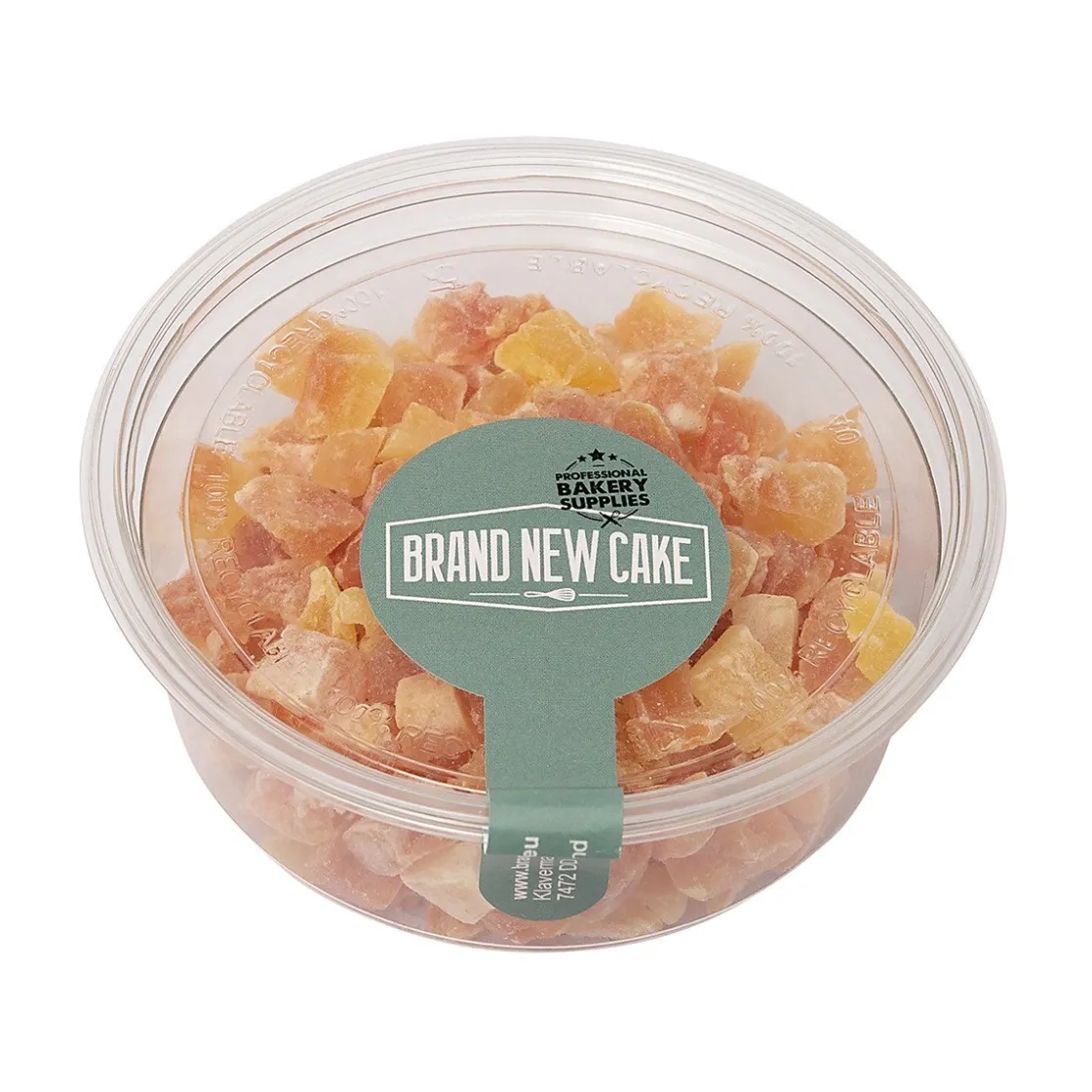 BrandNewCake Papaja Blokjes Gekonfijt 140g* Gekonfijt Fruit En Bigarreaux