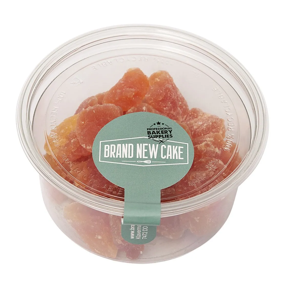 BrandNewCake Papaja Stukken Gekonfijt 180g* Gekonfijt Fruit En Bigarreaux