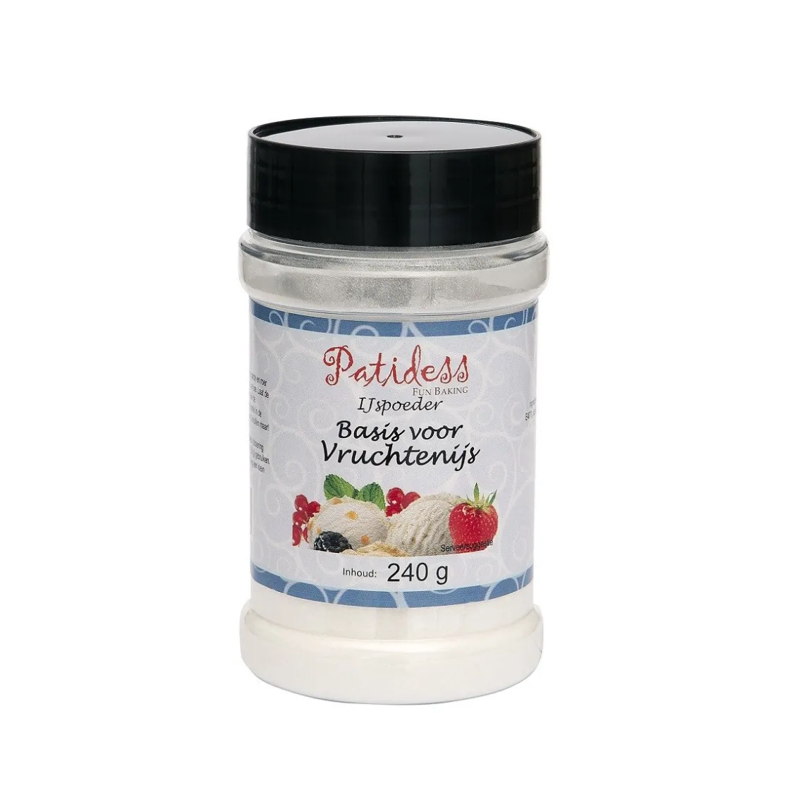 Patidess Basis voor Vruchtenijs 240g* Ijsmixen