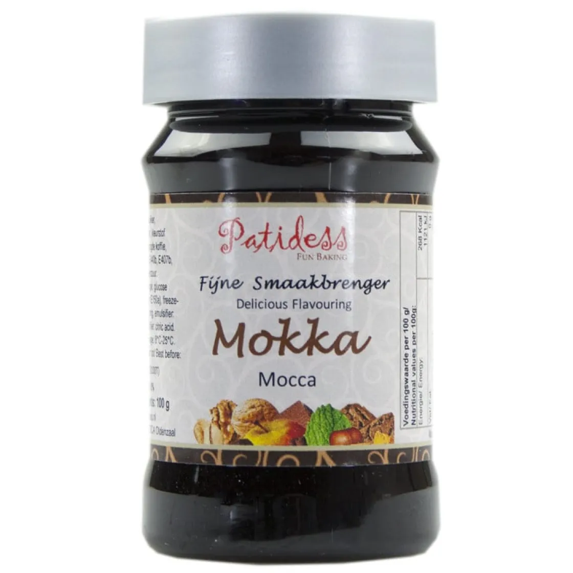 Patidess Smaakpasta Mokka 100g* Smaakpasta|Smaakstoffen