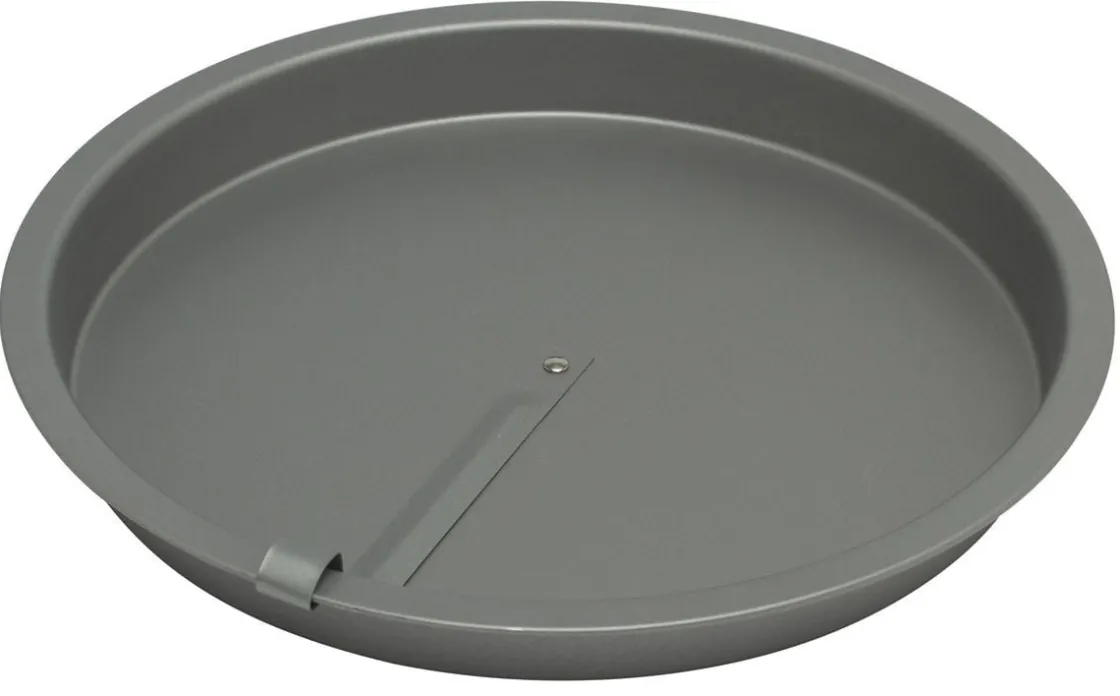 Patisse Boterkoekvorm met mes Silver-Top Ø23cm* Ronde Bakvormen