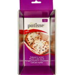 Patisse Cakevorm Basic Vertind 20cm* Rechthoekige Bakvormen