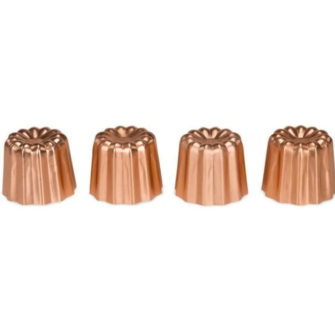 Patisse Canele vormen Set/4* Speciale Bakvormen