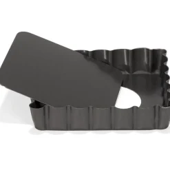 Patisse Mini Quichevorm Losse Bodem Vierkant Profi 10cm* Vierkante Bakvormen
