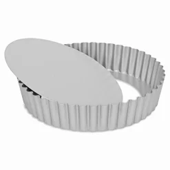Patisse Quichevorm Losse Bodem Hoge Rand Silver-Top Ø25cm* Ronde Bakvormen