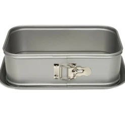 Patisse Springvorm Rechthoek Silver-Top 28x18cm (12cm hoog)* Rechthoekige Bakvormen