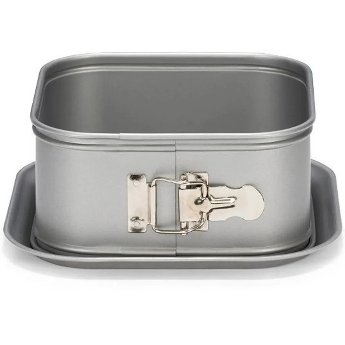 Patisse Springvorm Vierkant Silver-Top 18m (8,5cm hoog)* Vierkante Bakvormen