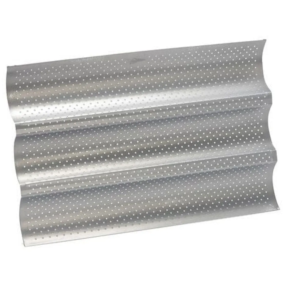 Patisse Stokbroodvorm 3-delig Silver-Top 38x24cm* Speciale Bakvormen