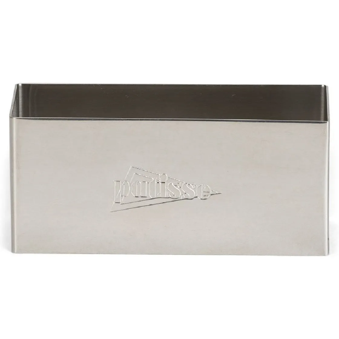 Patisse Taartring Rechthoek RVS 9x3cm* Dessertringen|Rechthoekige Bakvormen