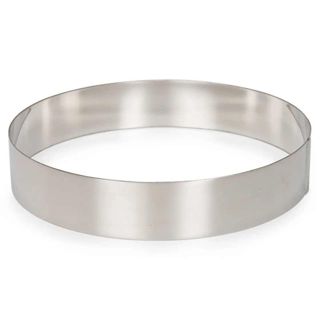 Patisse Taartring RVS Ø24x4,5cm* Dessertringen|Ronde Bakvormen
