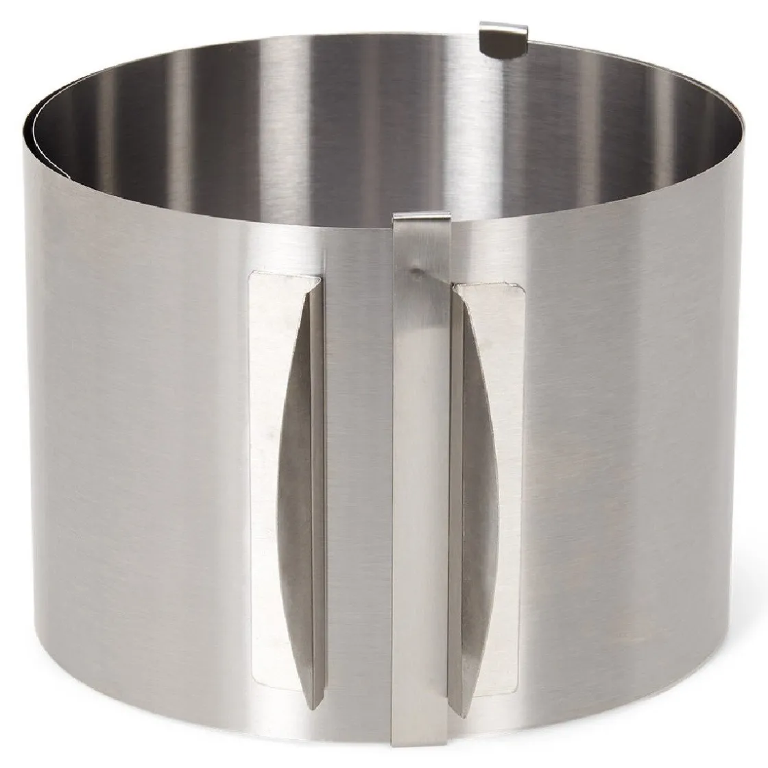 Patisse Taartring Verstelbaar RVS Ø16-29x12(h)cm* Dessertringen|Ronde Bakvormen