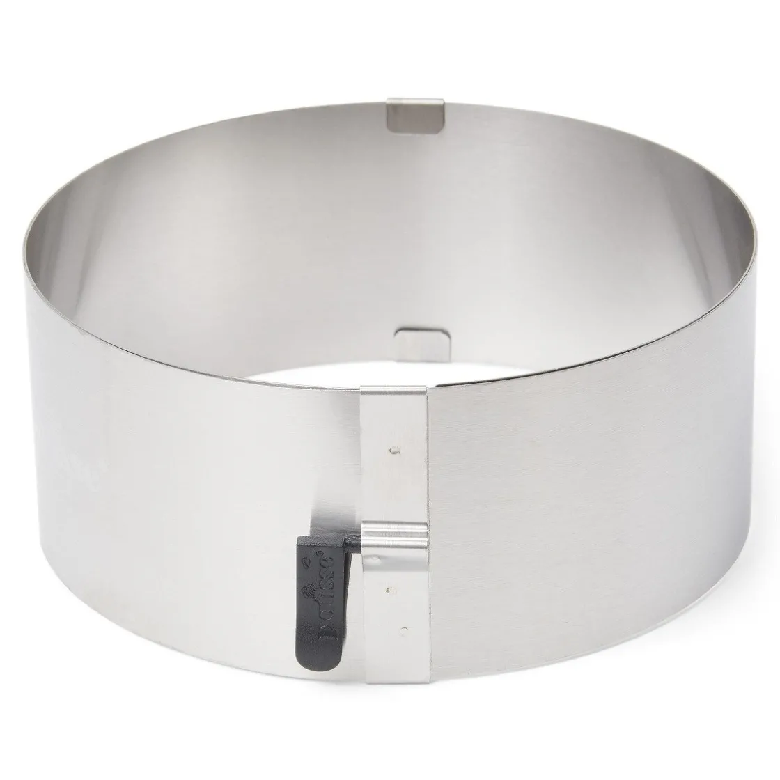 Patisse Taartring Verstelbaar RVS Ø17-30x7(h)cm* Dessertringen|Ronde Bakvormen