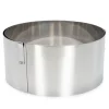 Patisse Taartring Verstelbaar RVS Ø18-30cm* Dessertringen|Ronde Bakvormen