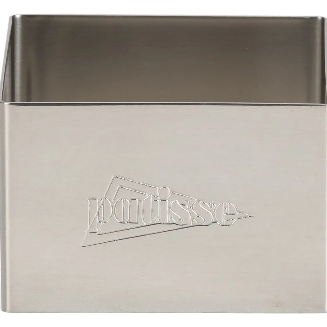 Patisse Taartring Vierkant RVS 6x6cm* Dessertringen|Vierkante Bakvormen