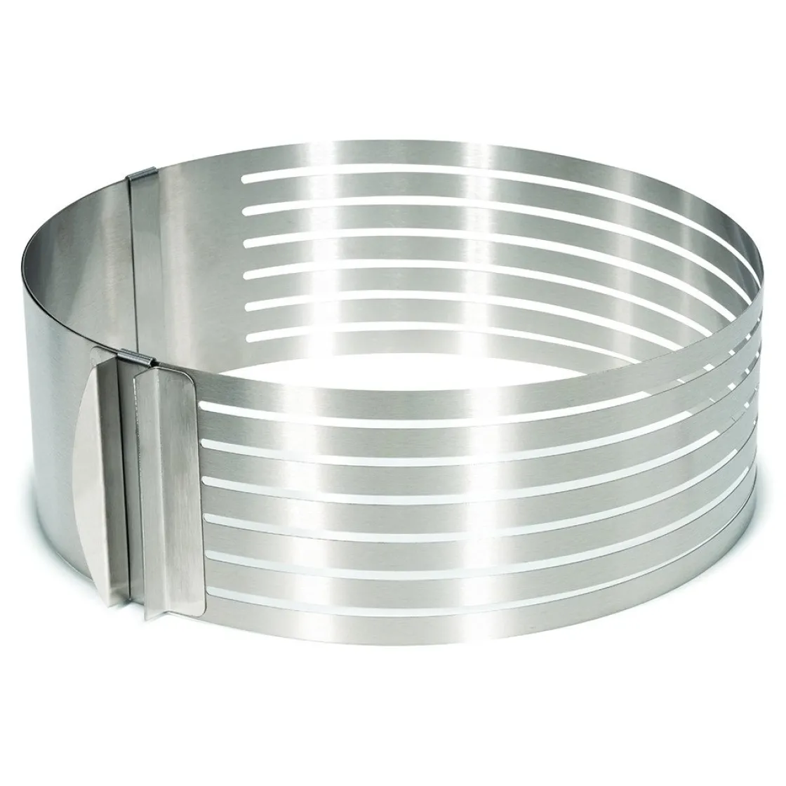 Patisse Taartvormensnijder Verstelbaar RVS 24-30cm* Taartverdelers En Snijders