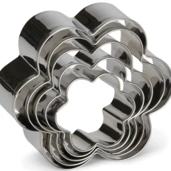 Patisse Uitstekers Bloem RVS 5-delig* Bloem En Blad Stekers