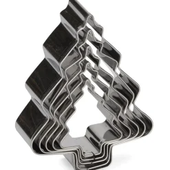 Patisse Uitstekers Kerstboom RVS 5-delig* Figuur Stekers