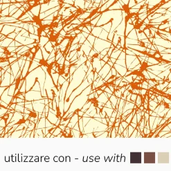 Pavoni Chocolade Transfersheets Brons Verf 34x26cm 10st* Transfersheets