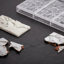 Pavoni Chocolademal Tablet Crush (3x) 155x77mm* Tabletten En Repen Vormen