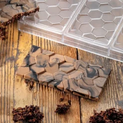 Pavoni Chocolademal Tablet Pave (3x) 155x78mm* Tabletten En Repen Vormen