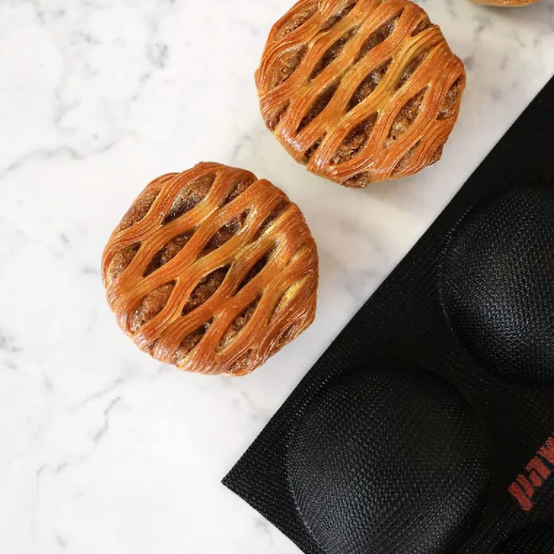 Pavoni Fiberform Halfrond Ø8x4cm (24) 60x40cm* Bakvormen Siliconen