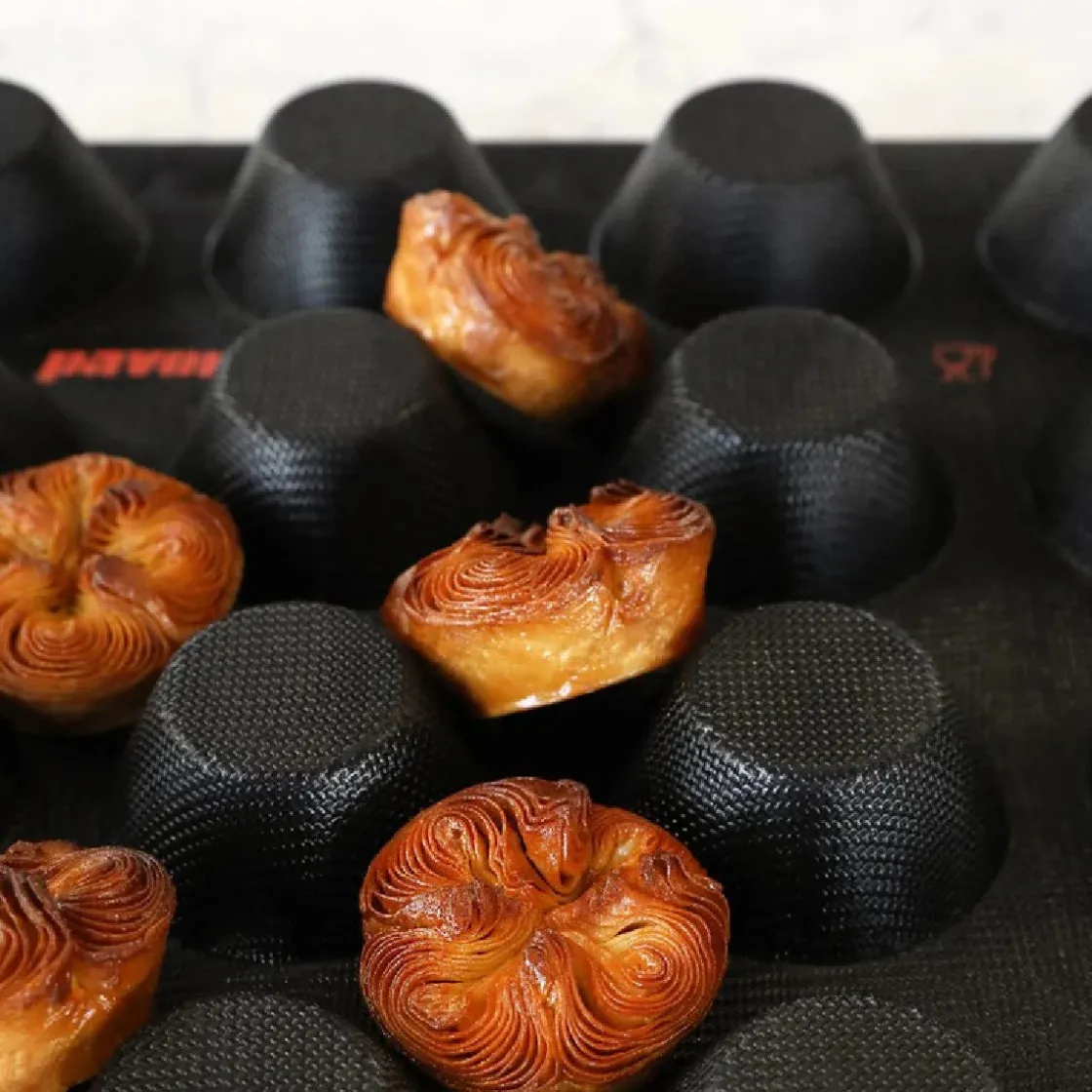 Pavoni Fiberform Muffin Ø8x3,6cm (24) 60x40cm* Bakvormen Siliconen