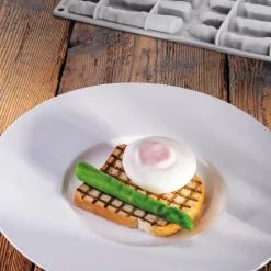 Pavoni Siliconen Vorm Asperge 129x19mm (12) 30x17,5cm* Ijs En Dessert Vormen|Bakvormen Siliconen