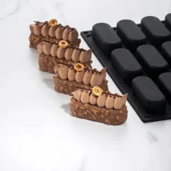 Pavoni Siliconen Vorm Bachour 80x27mm (12) 30x17,5cm* Bakvormen Siliconen|Ijs En Dessert Vormen