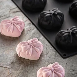 Pavoni Siliconen Vorm Cadeauhart 73x66mm (12) 40x30cm*** Bakvormen Siliconen|Ijs En Dessert Vormen