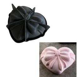 Pavoni Siliconen Vorm Cadeauhart 180x162x67mm* Bakvormen Siliconen|Ijs En Dessert Vormen