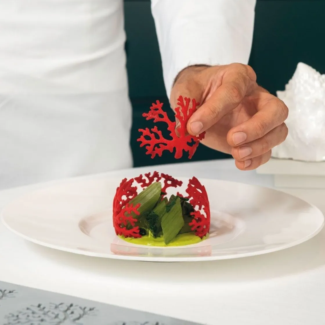 Pavoni Siliconen Vorm Coral (8) Ø75x59mm 30x20cm* Bakvormen Siliconen|Ijs En Dessert Vormen