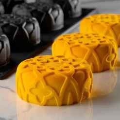 Pavoni Siliconen Vorm Dahab Ø75x30mm (12) 40x30cm* Bakvormen Siliconen|Ijs En Dessert Vormen