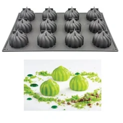 Pavoni Siliconen Vorm Delice Ø64mm (12) 30x40cm* Bakvormen Siliconen|Ijs En Dessert Vormen