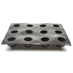 Pavoni Siliconen Vorm Delice Ø64mm (12) 30x40cm* Bakvormen Siliconen|Ijs En Dessert Vormen