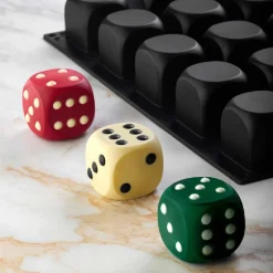 Pavoni Siliconen Vorm Dobbelsteen Ø50mm (20) 40x30cm* Bakvormen Siliconen|Ijs En Dessert Vormen