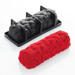 Pavoni Siliconen Vorm Eros Hartjes 250x93x74mm* Ijs En Dessert Vormen|Bakvormen Siliconen