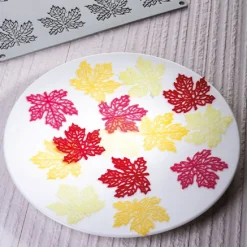 Pavoni Siliconen Vorm Herfstblad 66x62,5mm (8) 30x20cm* Bakvormen Siliconen|Ijs En Dessert Vormen