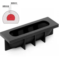 Pavoni Siliconen Vorm Inserimento 230x55x50mm* Ijs En Dessert Vormen|Bakvormen Siliconen