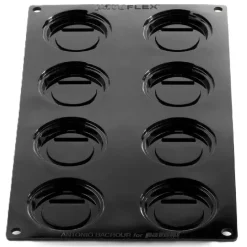 Pavoni Siliconen Vorm Koffiemok Ø60 - Ø55mm (8) Set/2* Bakvormen Siliconen|Ijs En Dessert Vormen