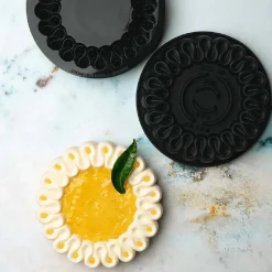 Pavoni Siliconen Vorm Ondulation Ø18x4,5cm* Ijs En Dessert Vormen|Bakvormen Siliconen