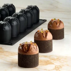 Pavoni Siliconen Vorm Panettone Ø55mm (15) 40x30cm* Bakvormen Siliconen|Ijs En Dessert Vormen