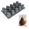 Pavoni Siliconen Vorm Peer Ø43x55mm (15) 30x17,5cm* Ijs En Dessert Vormen|Bakvormen Siliconen